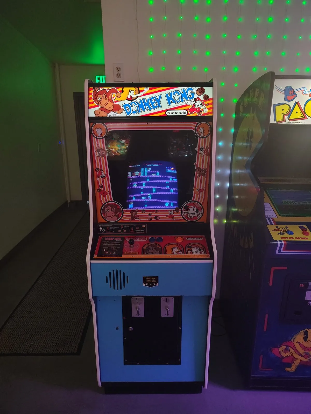 Donkey Kong arcade cabinet